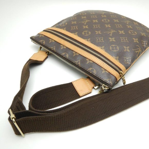 Louis Vuitton Monogram Pochette Bosphore Brown Shoulder Bag - Picture 4 of 8